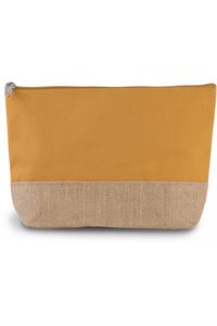 POCHETTE IN COTONE E JUTA